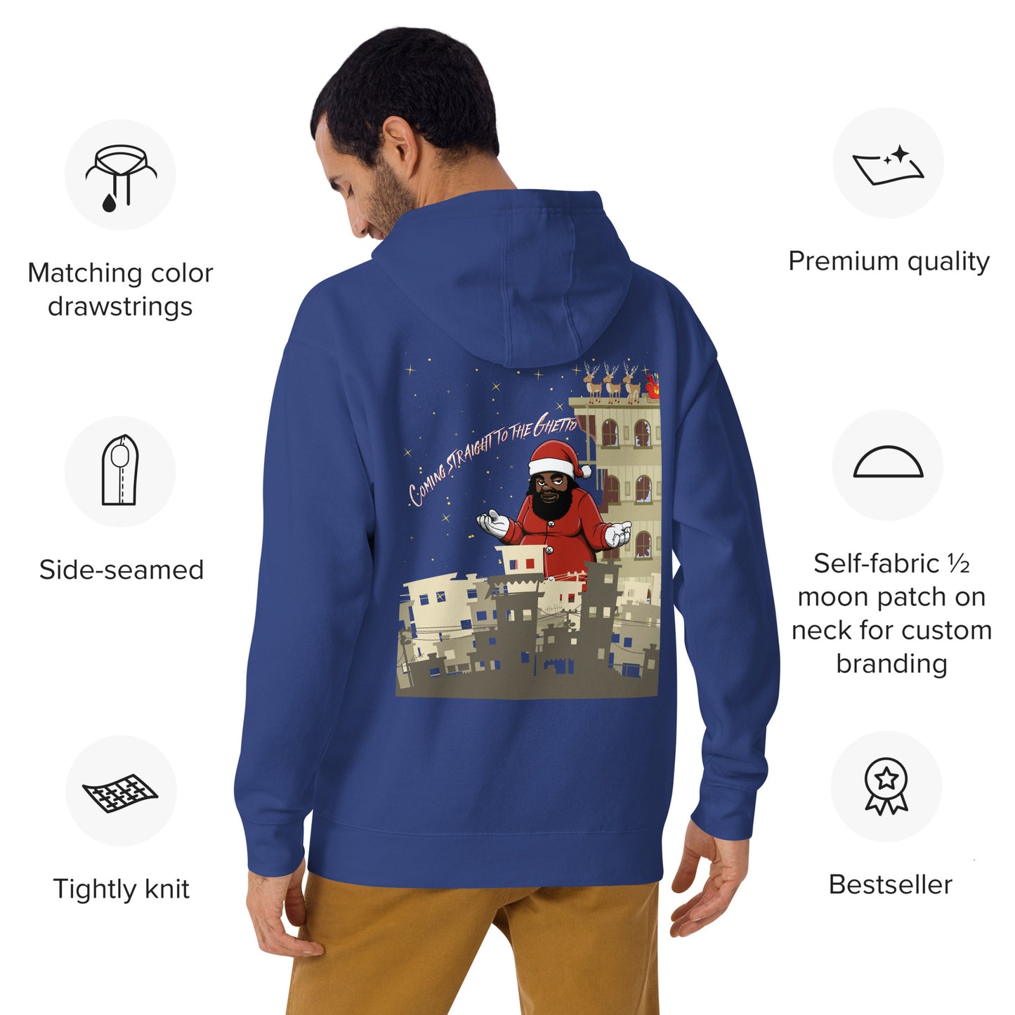 Ghetto Santa Hoodie