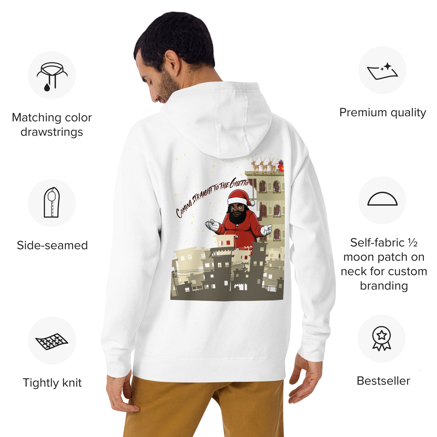 Ghetto Santa Hoodie